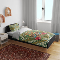 Hawaii Tiki Mask Bedding Set Mele Kalikimaka i Iulai!