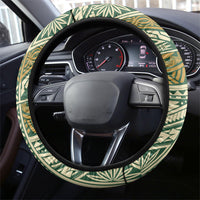 Hawaii Tiki Mask Steering Wheel Cover Mele Kalikimaka i Iulai! LT9 - Polynesian Pride