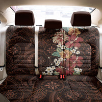 Kanoa Hawai'i Hibiscus Back Car Seat Cover Polynesian Tribal Tattoo Pattern Floral Elements