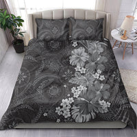 Pauli Hawai'i Hibiscus Bedding Set Polynesian Tribal Tattoo Pattern Floral Elements