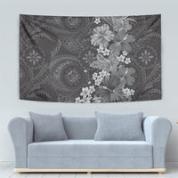 Pauli Hawai'i Hibiscus Tapestry Polynesian Tribal Tattoo Pattern Floral Elements