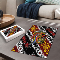 Papua New Guinea Bird Drum Puzzle Papuan Batik Motif