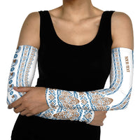 Personalised Papua New Guinea Bird Ethnic Arm Sleeves Papuan Batik Inspired Pattern