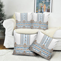 Papua New Guinea Bird Ethnic Pillow Cover Papuan Batik Inspired Pattern