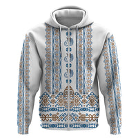 Personalised Papua New Guinea Bird Ethnic Zip Hoodie Papuan Batik Inspired Pattern
