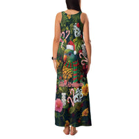 Meri Kirihimete Kakapo Santa Family Matching Tank Maxi Dress and Hawaiian Shirt Merry Christmas with Tropical Vibe LT9 - Polynesian Pride