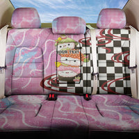Personalized Japanese Kawaii Sushi Roll Back Car Seat Cover Wagara Palaka Pattern