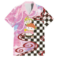Personalized Japanese Kawaii Sushi Roll Family Matching Summer Maxi Dress and Hawaiian Shirt Wagara Palaka Pattern