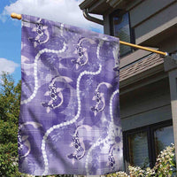 Japanese Koi Fish Garden Flag Purple Wagara Palaka Honohono Pikake Lei