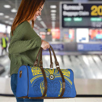 Oceania Football Solomon Kings Travel Bag Polynesian Tribal Pattern