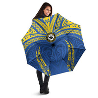 Oceania Football Solomon Kings Umbrella Polynesian Tribal Pattern