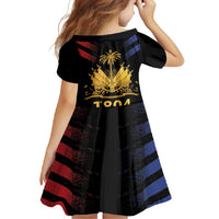 Haiti Independence Day Family Matching Summer Maxi Dress and Hawaiian Shirt The First Black Republic Since 1804 LT9 - Polynesian Pride