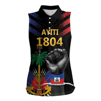 Haiti Independence Day Women Sleeveless Polo Shirt The First Black Republic Since 1804