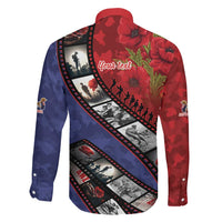 Personalised ANZAC Spirit 1915-2026 Filmstrip Tribute Family Matching Mermaid Dress and Hawaiian Shirt Lest We Forget 25 April LT9 - Polynesian Pride