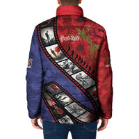 Personalised ANZAC Spirit 1915-2026 Filmstrip Tribute Padded Jacket Lest We Forget 25 April