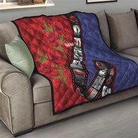 Personalised ANZAC Spirit 1915-2026 Filmstrip Tribute Quilt Lest We Forget 25 April