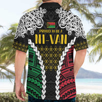 Halo Vanuatu Pride Hawaiian Shirt Vanuatuan Sand Drawing Pattern