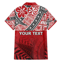 Malo e lelei Tonga Family Matching Off The Shoulder Long Sleeve Dress and Hawaiian Shirt Ngatu Tokelau Feletoa Fata Traditional Polynesian Pattern LT9 - Polynesian Pride