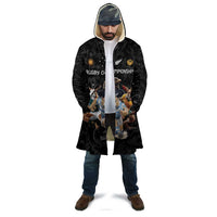 Custom Rugby Southern Hemisphere Cloak Argentina AUNZ South Africa Mascot Black LT9 - Polynesian Pride