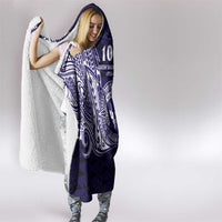Tonga Queen Salote College 100th Years Hooded Blanket Est 1926 Tongan Ngatu Tapa - Polynesian Pride