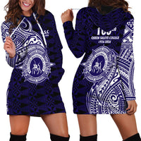 Tonga Queen Salote College 100th Years Hoodie Dress Est 1926 Tongan Ngatu Tapa LT9 - Polynesian Pride