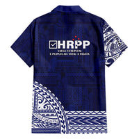 Samoa HRPP Family Matching Short Sleeve Bodycon Dress and Hawaiian Shirt Samoan Motif Patterns LT9 - Polynesian Pride
