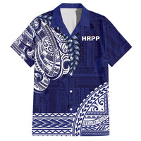Samoa HRPP Hawaiian Shirt Samoan Motif Patterns - Polynesian Pride
