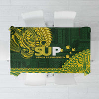 Samoa SUP Tablecloth Samoan Motif Patterns LT9 Green - Polynesian Pride