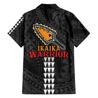 Aloha Spirit Ikaika Warrior Helmet Family Matching Off The Shoulder Long Sleeve Dress and Hawaiian Shirt LT9 - Polynesian Pride
