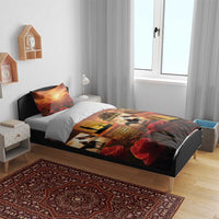 ANZAC Day Film Reel Lest We Forget Bedding Set Australia NZ Memorial
