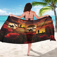 ANZAC Day Film Reel Lest We Forget Sarong Australia NZ Memorial
