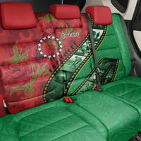 Personalised Cook Islands ANZAC 1915-2026 Filmstrip Back Car Seat Cover Lest We Forget 25 April