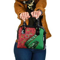 Personalised Cook Islands ANZAC 1915-2026 Filmstrip Shoulder Handbag Lest We Forget 25 April