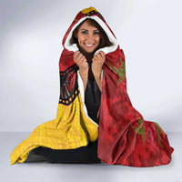 Personalised Niue ANZAC 1915-2026 Filmstrip Hooded Blanket Lest We Forget 25 April