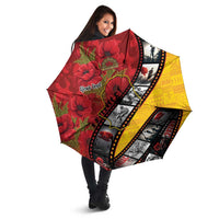 Personalised Niue ANZAC 1915-2026 Filmstrip Umbrella Lest We Forget 25 April