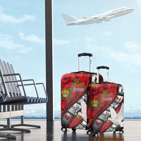 Personalised Tonga ANZAC 1915-2026 Filmstrip Luggage Cover Lest We Forget 25 April