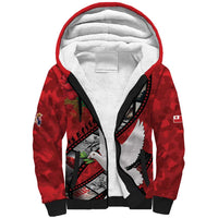 Personalised Tonga ANZAC 1915-2026 Filmstrip Sherpa Hoodie Lest We Forget 25 April