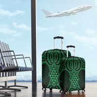 Kakariki Maori Ta Moko Poutama Art Luggage Cover