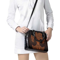 Karaka Maori Ta Moko Poutama Art Shoulder Handbag