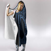 Kikorangi Maori Ta Moko Poutama Art Hooded Blanket LT9 - Polynesian Pride