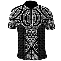 Ma Maori Ta Moko Poutama Art Polo Shirt