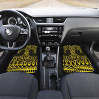 Mahi-dawg Maori Ta Moko Poutama Art Car Mats