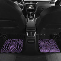 Waiporoporo Maori Ta Moko Poutama Art Car Mats