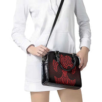 Whero Maori Ta Moko Poutama Art Shoulder Handbag