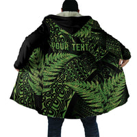 New Zealand Rugby Pacific Personalised Cloak All Lime Maori Pasifika Fern Pattern LT9 - Polynesian Pride