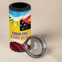 Personalised Torba PNG Forever 4 in 1 Can Cooler Tumbler Polynesian Sand Art LT9 - Polynesian Pride