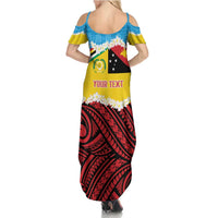 Personalised Torba PNG Forever Family Matching Summer Maxi Dress and Hawaiian Shirt Polynesian Sand Art LT9 - Polynesian Pride