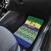 Personalised Malampa Fiji Forever Car Mats Tagimoucia Polynesian Sand Drawing LT9 - Polynesian Pride