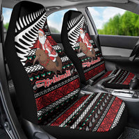 New Zealand Kiwi Santa Christmas Car Seat Cover He Wairua Kirihimete LT9 - Polynesian Pride