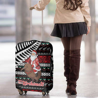 New Zealand Kiwi Santa Christmas Luggage Cover He Wairua Kirihimete LT9 - Polynesian Pride
